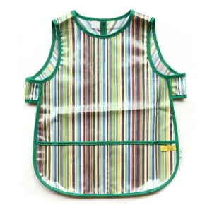 Shop All | Blue Stripe Bib - CaringForTots - Professional Baby and Children's Products | Caring for Growth, Caring for Every Moment