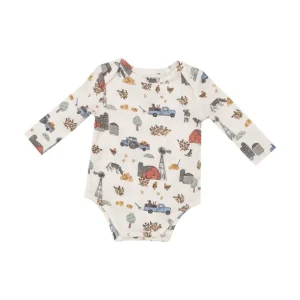 Shop All | Bodysuit - Hay Farmer Blue - CaringForTots - Professional Baby and Children's Products | Caring for Growth, Caring for Every Moment