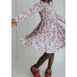 Shop All | Boho Christmas Dream Ruffle Dress - CaringForTots - Professional Baby and Children's Products | Caring for Growth, Caring for Every Moment