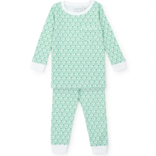 Shop All | Bradford Boys Pima Cotton Pajama Pant Set - Golf Putting Green - CaringForTots - Professional Baby and Children's Products | Caring for Growth, Caring for Every Moment