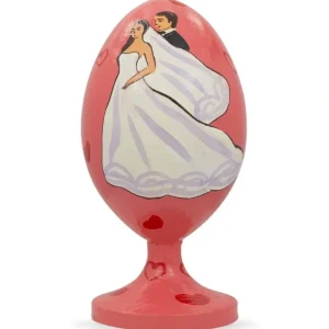 Shop All | Bride And Groom Wedding Cake Wooden Figurine - CaringForTots - Professional Baby and Children's Products | Caring for Growth, Caring for Every Moment