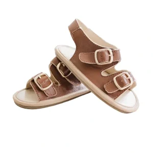 Shop All | Brown Charley Sandal - CaringForTots - Professional Baby and Children's Products | Caring for Growth, Caring for Every Moment