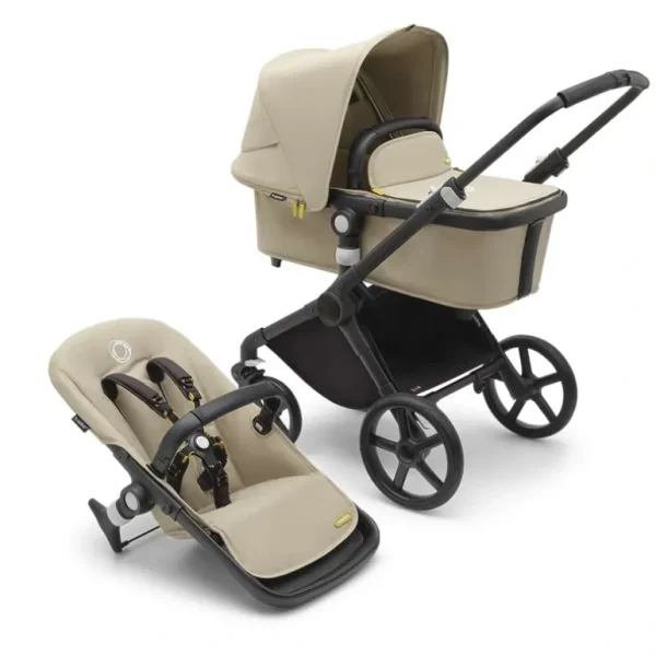 Shop All | Bugaboo Fox Cub Complete Pushchair - Desert Beige - CaringForTots - Professional Baby and Children's Products | Caring for Growth, Caring for Every Moment