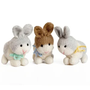 Shop All | Bunnies With Bows Ornaments- Set Of 6 - CaringForTots - Professional Baby and Children's Products | Caring for Growth, Caring for Every Moment