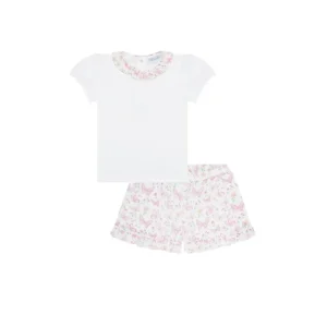 Shop All | Butterflies Short Set - CaringForTots - Professional Baby and Children's Products | Caring for Growth, Caring for Every Moment