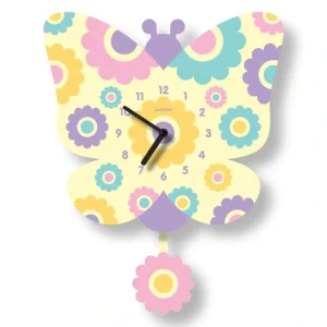 Shop All | Butterfly Pendulum 3-D Clock - CaringForTots - Professional Baby and Children's Products | Caring for Growth, Caring for Every Moment