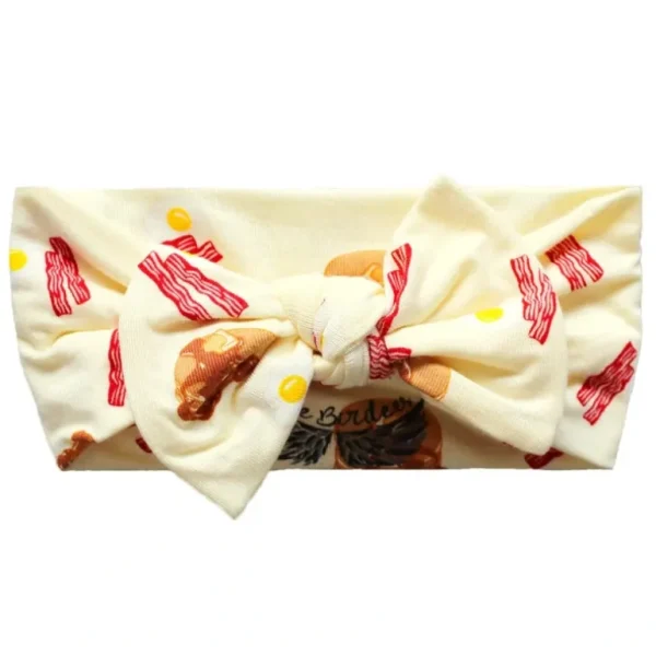 Shop All | Buttermilk Pancakes & Bacons Hair Bow - CaringForTots - Professional Baby and Children's Products | Caring for Growth, Caring for Every Moment