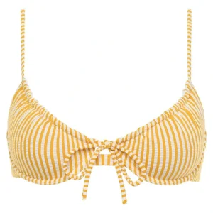 Shop All | Canary Stripe Lucy Bikini Top - CaringForTots - Professional Baby and Children's Products | Caring for Growth, Caring for Every Moment