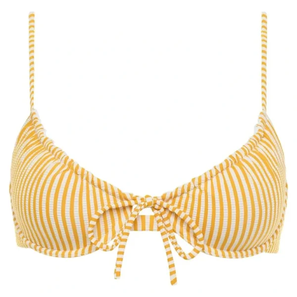 Shop All | Canary Stripe Lucy Bikini Top - CaringForTots - Professional Baby and Children's Products | Caring for Growth, Caring for Every Moment