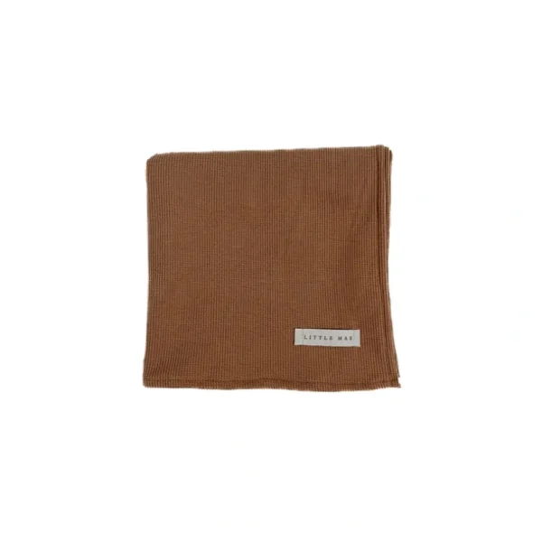 Shop All | Caramel Waffle Knit Blanket - CaringForTots - Professional Baby and Children's Products | Caring for Growth, Caring for Every Moment