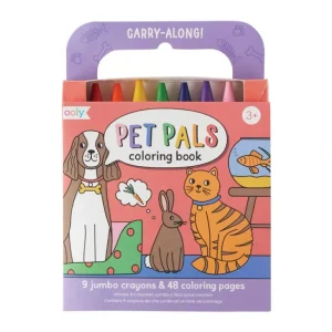 Shop All | Carry Along Crayon Coloring Book Kit-Pet Pals - CaringForTots - Professional Baby and Children's Products | Caring for Growth, Caring for Every Moment