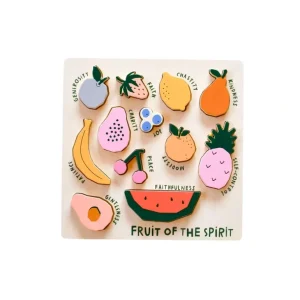 Shop All | Catholic Fruit Of The Spirit Wooden Puzzle - CaringForTots - Professional Baby and Children's Products | Caring for Growth, Caring for Every Moment