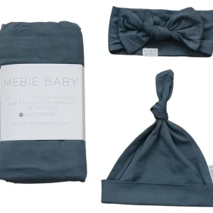 Shop All | Charcoal Bamboo Hat Or Head Wrap Set - CaringForTots - Professional Baby and Children's Products | Caring for Growth, Caring for Every Moment