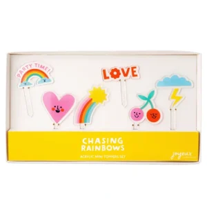 Shop All | Chasing Rainbows Acrylic Mini Topper Set - CaringForTots - Professional Baby and Children's Products | Caring for Growth, Caring for Every Moment
