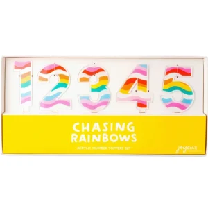 Shop All | Chasing Rainbows Acrylic Number Set 0-9 - CaringForTots - Professional Baby and Children's Products | Caring for Growth, Caring for Every Moment