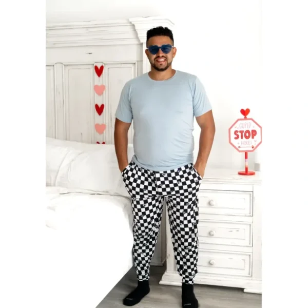 Shop All | Check Yes Romeo Exclusive Men's Dream Jogger Set - CaringForTots - Professional Baby and Children's Products | Caring for Growth, Caring for Every Moment