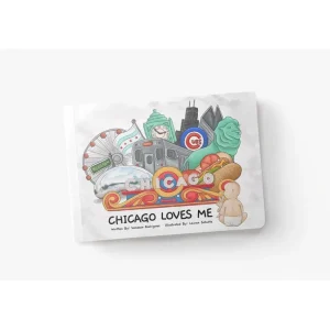 Shop All | Chicago Loves Me Board Book - CaringForTots - Professional Baby and Children's Products | Caring for Growth, Caring for Every Moment