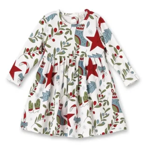 Shop All | Christmas Fancy Bamboo Dress - CaringForTots - Professional Baby and Children's Products | Caring for Growth, Caring for Every Moment