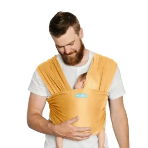 Shop All | Classic Wrap Baby Carrier - Marigold - CaringForTots - Professional Baby and Children's Products | Caring for Growth, Caring for Every Moment