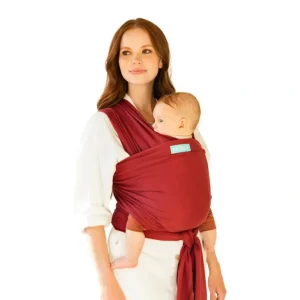 Shop All | Classic Wrap Baby Carrier - Ruby - CaringForTots - Professional Baby and Children's Products | Caring for Growth, Caring for Every Moment