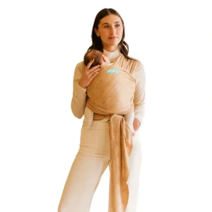 Shop All | Classic Wrap Baby Carrier - Sand Waves - CaringForTots - Professional Baby and Children's Products | Caring for Growth, Caring for Every Moment