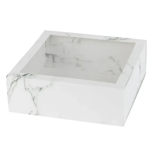 Shop All | Clear Window Gift Boxes Square White 6" X 6" X 2" 12 Pack - CaringForTots - Professional Baby and Children's Products | Caring for Growth, Caring for Every Moment