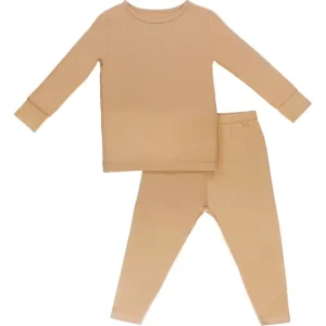 Shop All | Coca Mocha Long Sleeve Pajama Set (2t-12y) - CaringForTots - Professional Baby and Children's Products | Caring for Growth, Caring for Every Moment