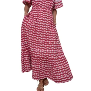 Shop All | Coco Skirt Red And Pink Zigzag Stripe - CaringForTots - Professional Baby and Children's Products | Caring for Growth, Caring for Every Moment