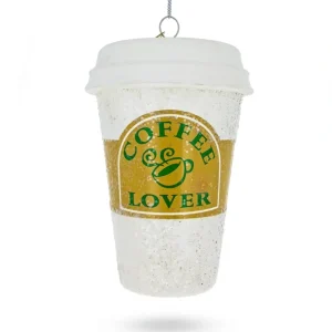 Shop All | Coffee Lover's Cup - Blown Glass Christmas Ornament - CaringForTots - Professional Baby and Children's Products | Caring for Growth, Caring for Every Moment