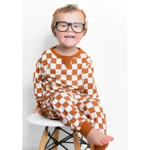 Shop All | Copper Checkers Dream Pullover - CaringForTots - Professional Baby and Children's Products | Caring for Growth, Caring for Every Moment