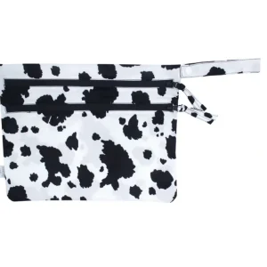 Shop All | Cowhide - Waterproof Wet Bag (for Mealtime, On-the-go, And More!) - CaringForTots - Professional Baby and Children's Products | Caring for Growth, Caring for Every Moment