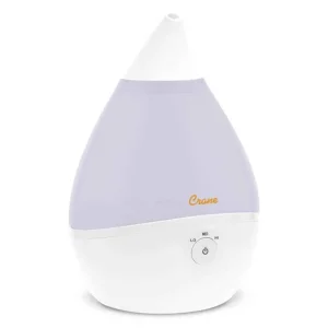Shop All | Crane 0.5-Gallon Droplet Ultrasonic Cool Mist Humidifier - CaringForTots - Professional Baby and Children's Products | Caring for Growth, Caring for Every Moment