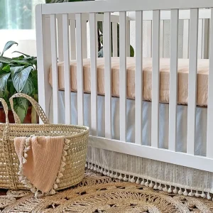 Shop All | Crib Fitted Sheet Desert Rose - CaringForTots - Professional Baby and Children's Products | Caring for Growth, Caring for Every Moment