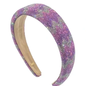 Shop All | Crystalized Zig-Zag Purple Headband - CaringForTots - Professional Baby and Children's Products | Caring for Growth, Caring for Every Moment