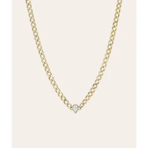Shop All | Cuban Link Pear Diamond Choker - CaringForTots - Professional Baby and Children's Products | Caring for Growth, Caring for Every Moment