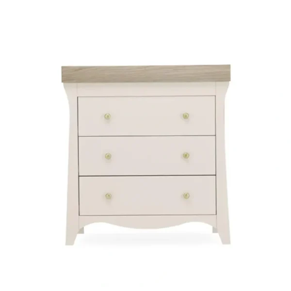 Shop All | CuddleCo Clara 3-Drawer Dresser + Changer - Cashmere - CaringForTots - Professional Baby and Children's Products | Caring for Growth, Caring for Every Moment
