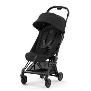 Shop All | CYBEX Coya Compact Stroller - Sepia Black - CaringForTots - Professional Baby and Children's Products | Caring for Growth, Caring for Every Moment