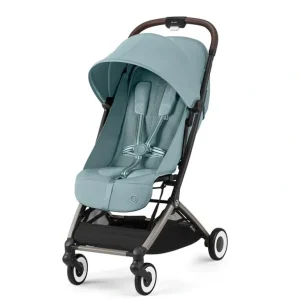 Shop All | CYBEX Orfeo Pushchair - Stormy Blue - Taupe - CaringForTots - Professional Baby and Children's Products | Caring for Growth, Caring for Every Moment