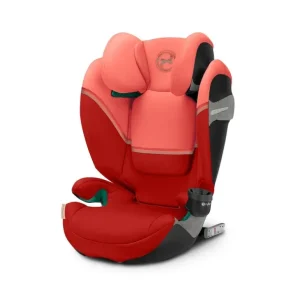 Shop All | CYBEX Solution S2 i-Fix Car Seat - Hibiscus Red - CaringForTots - Professional Baby and Children's Products | Caring for Growth, Caring for Every Moment