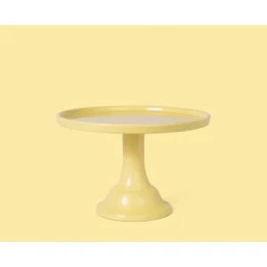 Shop All | Daisy Yellow Melamine Cake Stand-small - CaringForTots - Professional Baby and Children's Products | Caring for Growth, Caring for Every Moment