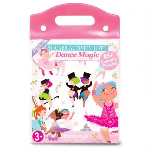 Shop All | Dance Magic Sticker Activity Tote - CaringForTots - Professional Baby and Children's Products | Caring for Growth, Caring for Every Moment