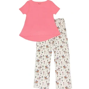Shop All | Dancing In My Boots Cowgirls Women's Short Sleeve Pajama Set - CaringForTots - Professional Baby and Children's Products | Caring for Growth, Caring for Every Moment