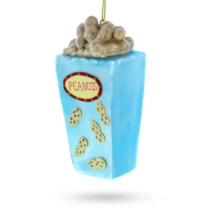 Shop All | Delightful Bag Of Peanuts - Blown Glass Christmas Ornament - CaringForTots - Professional Baby and Children's Products | Caring for Growth, Caring for Every Moment