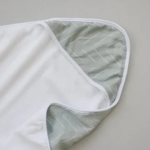 Shop All | Desert Sage Muslin Hooded Towel - CaringForTots - Professional Baby and Children's Products | Caring for Growth, Caring for Every Moment