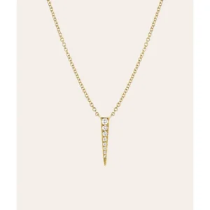 Shop All | Diamond Dagger Necklace - CaringForTots - Professional Baby and Children's Products | Caring for Growth, Caring for Every Moment