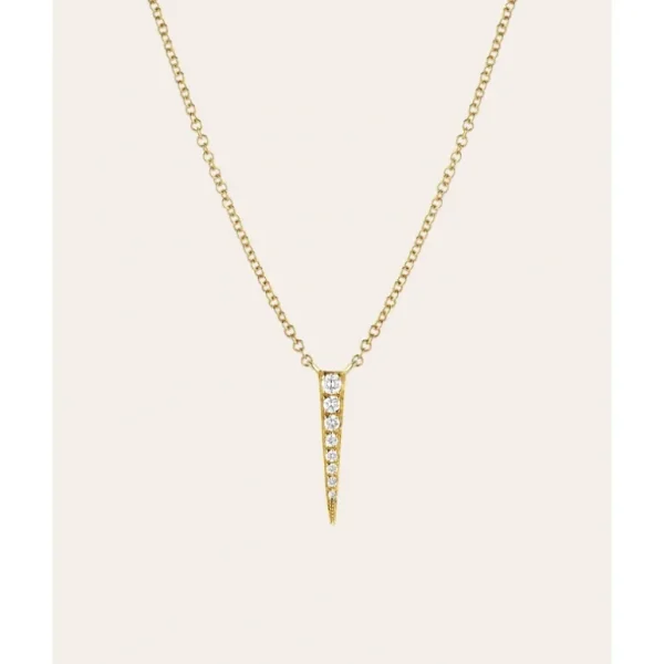 Shop All | Diamond Dagger Necklace - CaringForTots - Professional Baby and Children's Products | Caring for Growth, Caring for Every Moment