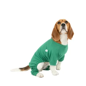 Shop All | Dogs Solid Color Green Pajamas - CaringForTots - Professional Baby and Children's Products | Caring for Growth, Caring for Every Moment