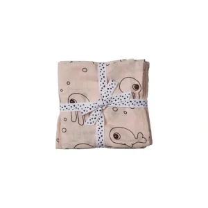 Shop All | Done by Deer Burp Cloths - Sea Friends - Powder - 2 Pack - CaringForTots - Professional Baby and Children's Products | Caring for Growth, Caring for Every Moment