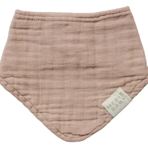Shop All | Dusty Rose Muslin Bib - CaringForTots - Professional Baby and Children's Products | Caring for Growth, Caring for Every Moment
