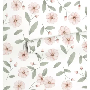 Shop All | Eden - Children's Wallpaper - Sparkle And Flower Buds - CaringForTots - Professional Baby and Children's Products | Caring for Growth, Caring for Every Moment